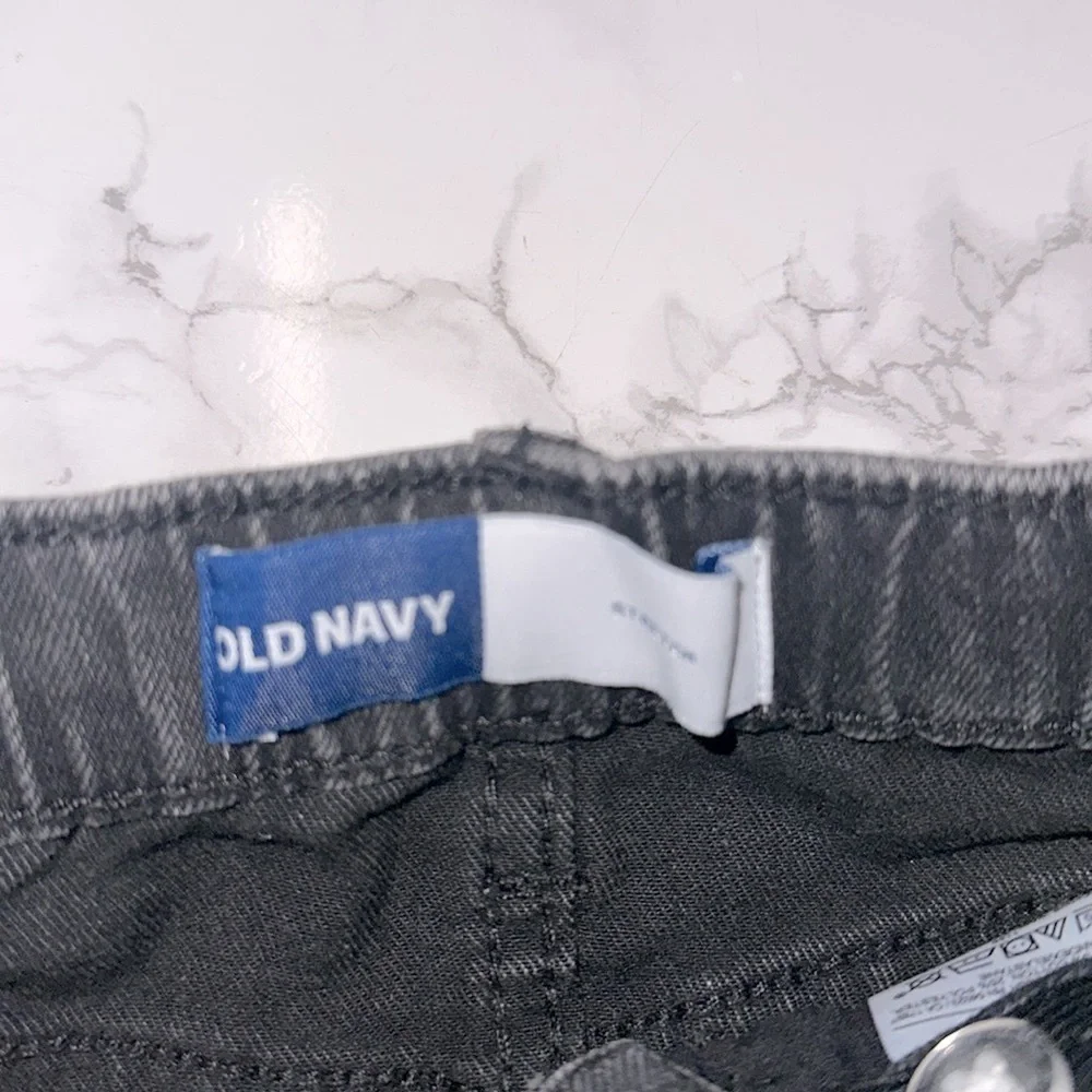 Old navy Black Denim Shorts for Kids 12-18 months